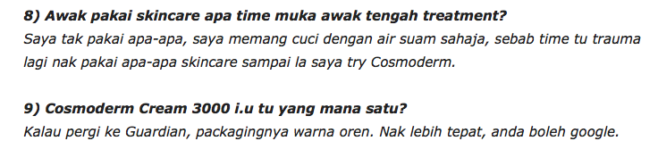 Bermodalkan RM300, Akhirnya Wajah Gadis Ini Kembali Pulih & Cantik. Bagaimana?