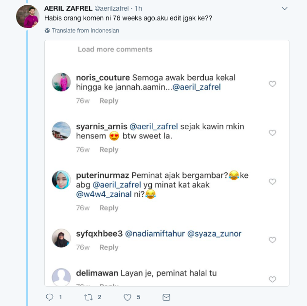 ‘Kaki Claim Juga Orang Twitter Ni’ – Respon Lucu Aeril Zafrel Bila Dituduh Meniru. Lawak!