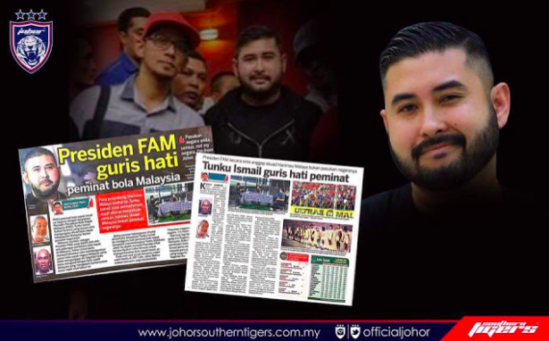 ‘Tulis Berita Seperti Tulis Gosip Murahan’ – TMJ Selar Akhbar Yang Suka Melaga-Lagakan Orang