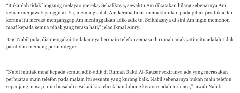 ‘Agak Kekok & Janggal’ – Main Handphone Di Rumah Anak Yatim, Peserta Hero Remaja Dikecam Penonton?