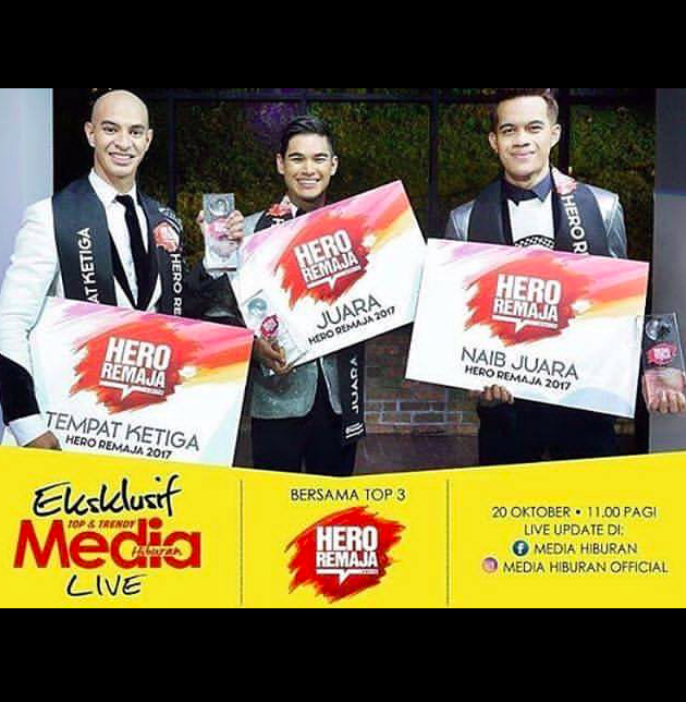 [FOTO] Jadikan Fattah Amin Sebagai Idola, Akhirnya Alif Muhaimin Pemenang Hero Remaja 2017