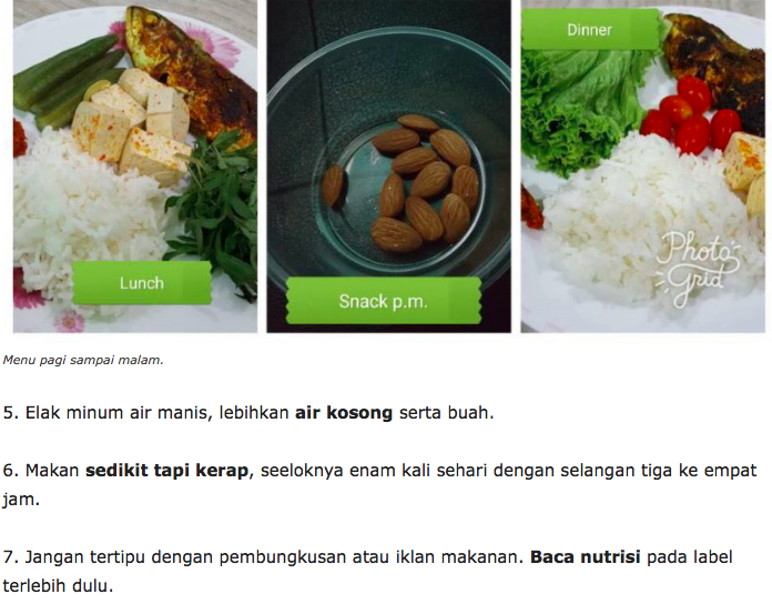 Turun 32 Kg, Gadis Ini Kongsi 12 Tips Diet Sihat & Pantas. Menarik!