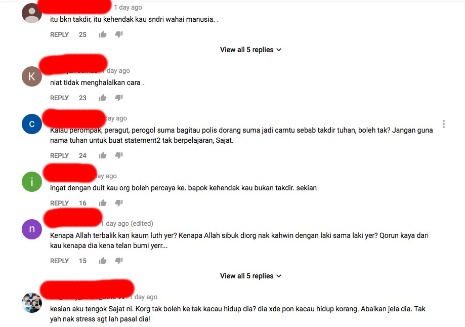 ‘Jantina Aku Semua Dari Allah, Ini Semua Sifat Allah’ – Tak Tahan Dikecam ‘Pondan’, Sajat Naik Berang Maki Netizen