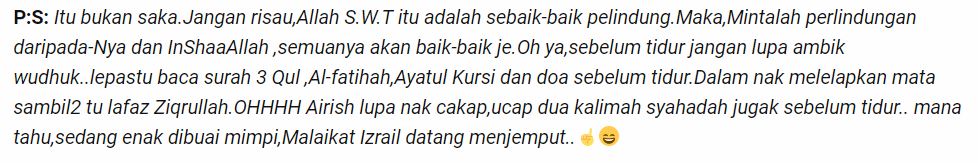 “Aku Tak Tahan Sangat Aku Terkencing Terus Kat Katil!”-Lelaki Ini Kongsi Pengalaman Diganggu Saka Arwah Datuknya..