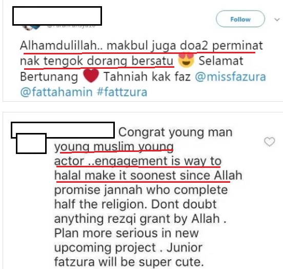 “Fazura Deserves Better. Bukan Dengan Yang Muda, Kalau Boleh Yang Sebaya”-Walau Ada Pihak Tidak Restu Hubungan,Fattah dan Fazura Tetap Setia dan Umum Tentang Nikah