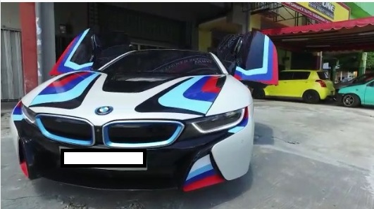 Safiey Ilyas Upgrade Design Kereta Sport Mewah,Memang Merecik Habis Lawanya Hasil Design Terbaru,WOW!!!