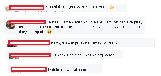 “Diploma Pendidikan Awal Kanak-kanak? Si Bodoh Mana Yang Ambik Kursus Tu?Jenis SPM Takde A”-Digelar Bodoh Ambil Kursus Tak Popular