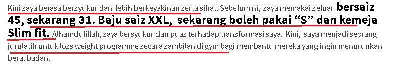 Nekad Untuk Ubah Penampilan Diri Lepas Putus Cinta,Lelaki Ini Berjaya Untuk Turunkan Berat Badan Dari XXL Kepada Saiz S,Wow!!!