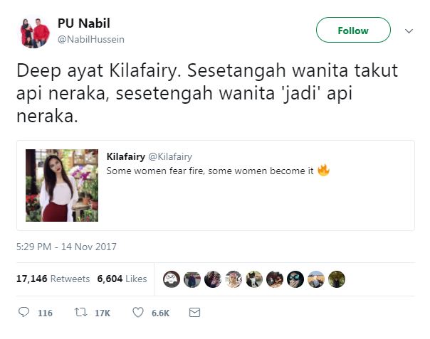 “Sesetengah Wanita Jadi Api Neraka..” -Disindir Pencetus Ummah ‘Jadian’, Respon Sinis Kila Fairy Ini Win!