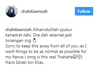 Kenapa Tunang ‘Mengejut’?? -Shila Amzah Beri Sebab Sebenar Rahsiakan Majlis Pertunangan…