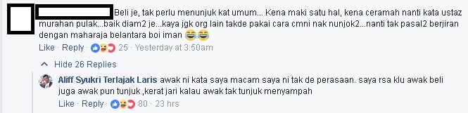 “Saya Bukanlah Suka Membazir,Tapi Bila Dah Tengok Live Nafsu Memiliki Membuak-buak,Patut Ke Saya Beli”?-Pertanyaan Ds Aliff Ini Undang Banyak Komen Netizen