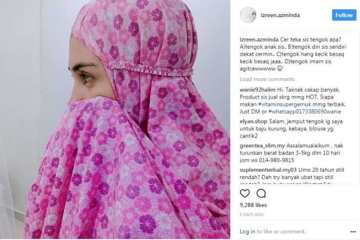 “Tukar Nama IG ‘Madam’…'” -Izreen Azminda Didakwa Bercinta Dengan Suami Orang?!