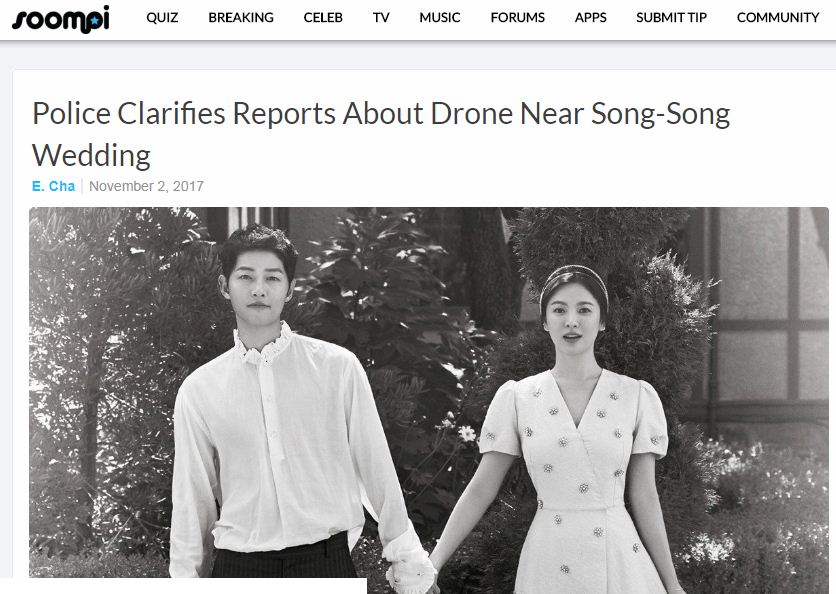 Woww! Ini 7 Perkara Menarik Berlaku Sepanjang Majlis Perkahwinan Song Joong Ki & Song Hye Kyo!