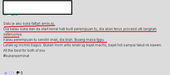 “Fazura Deserves Better. Bukan Dengan Yang Muda, Kalau Boleh Yang Sebaya”-Walau Ada Pihak Tidak Restu Hubungan,Fattah dan Fazura Tetap Setia dan Umum Tentang Nikah