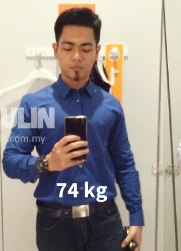 Nekad Untuk Ubah Penampilan Diri Lepas Putus Cinta,Lelaki Ini Berjaya Untuk Turunkan Berat Badan Dari XXL Kepada Saiz S,Wow!!!