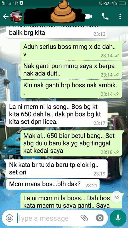 “Bos Bagi RM650, Kalau Tak Kita Viral…” -Pelanggan Minta Ganti Barang 4 Tahun Tertinggal Di Bengkel, Jawapan Lelaki Ini Buat Netizen Terhibur!