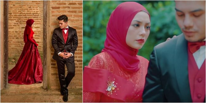 Rakaman Video Pre-Wedding Sweet,Bersemut dan Gempak, Netizen Rasa Nak Nangis Tengok Kebahagiaan Hafiz dan Syafiqah