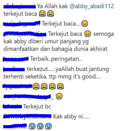 Abby Abadi Umum Meninggal Dunia Di Instagram, Ramai Netizen Lega Bila Dapat Tahu Yang Sebenarnya…