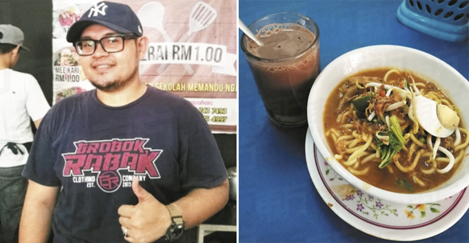 Kedai Makan Lelaki Ini Buat Ramai Orang Tersentuh Hati dan Sebak Kerana Masih Menjual Makan Minum Dengan Harga RM1