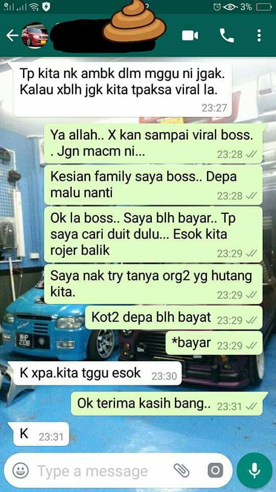 “Bos Bagi RM650, Kalau Tak Kita Viral…” -Pelanggan Minta Ganti Barang 4 Tahun Tertinggal Di Bengkel, Jawapan Lelaki Ini Buat Netizen Terhibur!