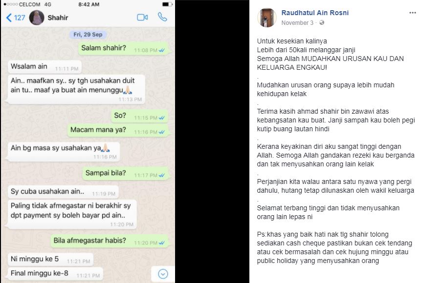 “Kaki Sembang..Kaki Propa…”, Individu Dakwa Shahir AF8 Tak Bayar Hutang, Sewa Vellfire 4 Bulan Sangkut??