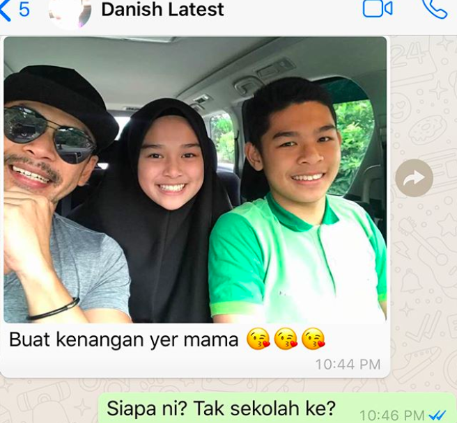 Disangka Anak Yang Whatsapp, Rupa-Rupanya.. – Perbualan Abby Abadi & Norman Hakim Ini Buat Netizen Terhibur