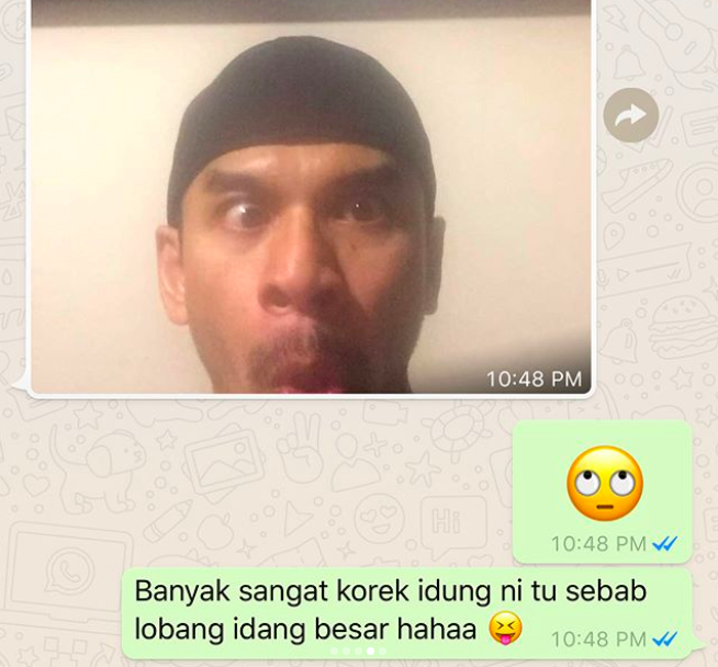 Disangka Anak Yang Whatsapp, Rupa-Rupanya.. – Perbualan Abby Abadi & Norman Hakim Ini Buat Netizen Terhibur