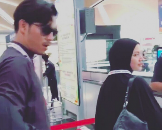 Dikhabarkan Baru Bertunang, Foto Fattah Amin & Fazura Sebelum Berangkat Mengerjakan Umrah