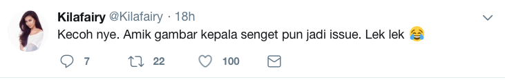 Jangan Makan Leher Ayam – Kepala Senget, Foto Kila Fairy Tarik Perhatian Netizen. Lawak!