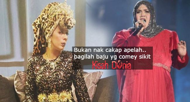 “Bahu Tu Dah Macam Nak Pergi Perang Dah Mumy Tengok..”- Didie Alias Komen Baju Penyanyi Lagenda Aisyah Di Gegar Vaganza 4!