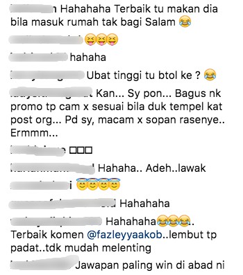 Rimas Dengan Iklan Produk Di Ruangan Komen Instagram, Respon Dato’ Fazley Ini Buat Netizen Terhibur.. Kelakar!