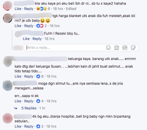 ‘Fuhh Meleleh, Akak RM7 Je’ – Netizen Melopong Lihat Harga Selimut Bayi Jovian Mandagie Berharga RM4k!