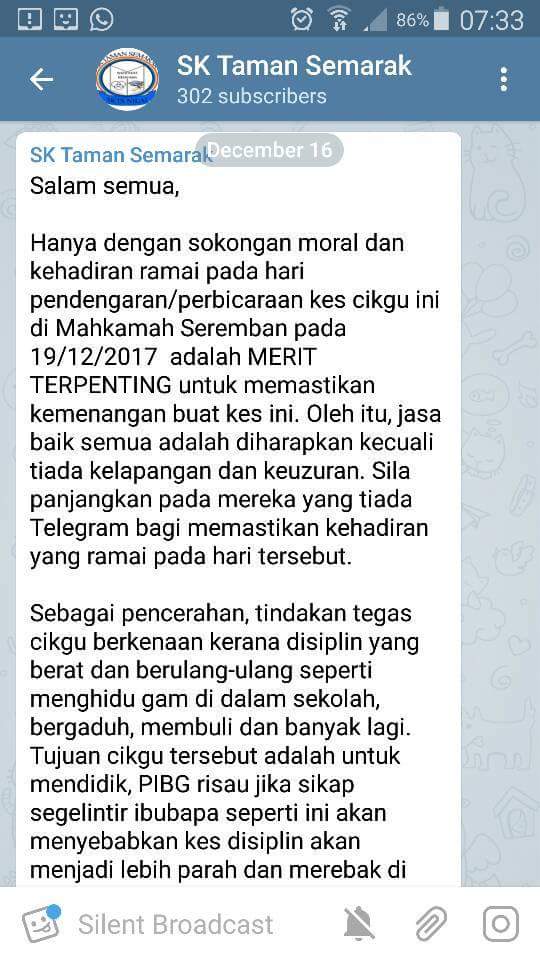 “Anak Kau Kena Denda Sebab Hisap Gam, Nak Hentam Cikgu Yang Didik Anak Dia…” -Kes Cikgu Azizan Tular, Netizen Bengang Dengan Ibu Bapa Pelajar?