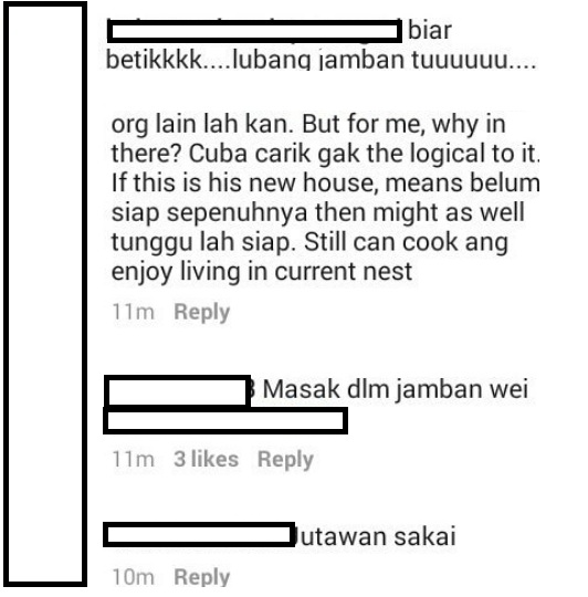 “Datuk Sri,Napelah Suka Bebenor Masak Dalam Tandas,Depan Mangkuk Tandas Pulak Tu!”-Netizen Naik Loya Tengok Aliff Syukri Upload Video Memasak Dalam Tandas Versi Kedua