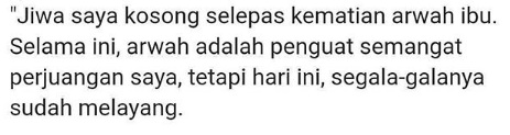 “Sejak Arwah Tak Ada Saya Susah Lelapkan Mata,Jiwa Saya Kosong”-Zul Ariffin Sebak Luah Rasa Jalani Hidup Tanpa Ibu Di Sisi