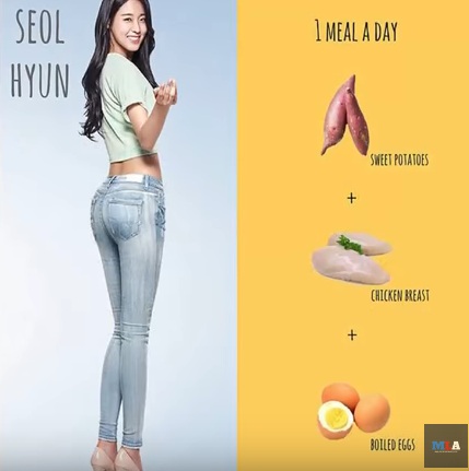 Inilah Menu Makan Ala Selebriti Korea Yang Terkenal Sampai Boleh Kekal Langsing,Sanggup Anda Ikut?