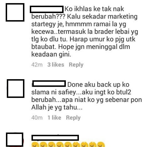 Safie Ilyas Makin Berani,Muat Naik Gambar Tunjuk Pusat,Share Gambar Video Dekat Kelab, Netizen Berpakat Mahu Boikot Produk dan Bisnes Beliau