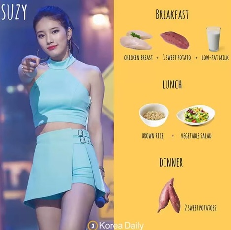 Inilah Menu Makan Ala Selebriti Korea Yang Terkenal Sampai Boleh Kekal Langsing,Sanggup Anda Ikut?