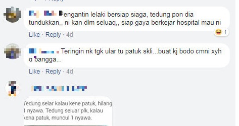 “Kenapa Bodoh Sangat Nie?”-Pengantin Kena Kecam Dek Netizen Sebab Buat Aksi Ini Masa Majlis Kahwin