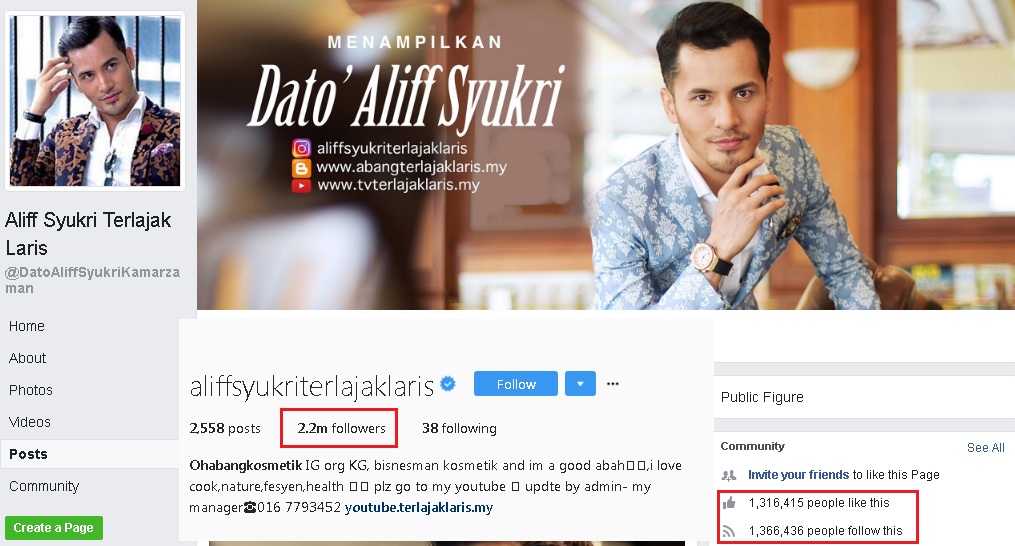 “Boleh Saya Tau Kenapa Awk Suka Tgk Posting Sy Di IG Atau Facebook?Komen Ikhlas Tau”-Soalan Simple Aliff Syukri Ini Buat Ramai Netizen Beri Respond Paling Lawak