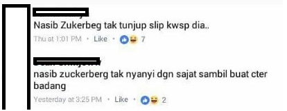 “Contohi Mark Zuckerberg,Orang Kaya Yang Lupa Dia Kaya”-Posting Simple Ini Mendapat Respond Netizen Dengan Banyak Komen Lawak