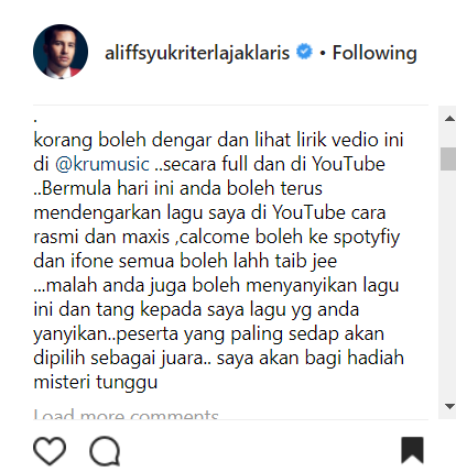 Kelakar! Kapsyen Video Dato Aliff Syukri Jadi Bahan Lawak Netizen!-‘Matrik’, ‘Calcome’?