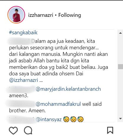 Da’i Izzhar Nazri Kongsi Peribadi ‘Hebat’ Iqram Dinzly Dan Minta Netizen Cakap Yang Baik-Baik