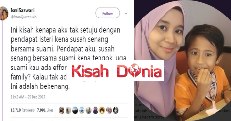 “Abang Tak Nak Superhero Lagi Ibu…”,  Pick Up Line Anak Joy Revfa Bikin Netizen Sayu…