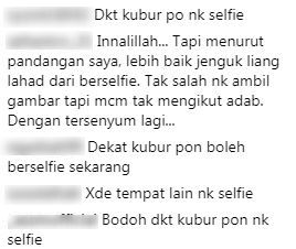 “Orang Meninggal Ko Heboh Selfie, Patutlah Berlakon Tak Laku!”, Lepas Iqram, Johan Ariff Pula Dikecam Selfie Di Perkuburan?!