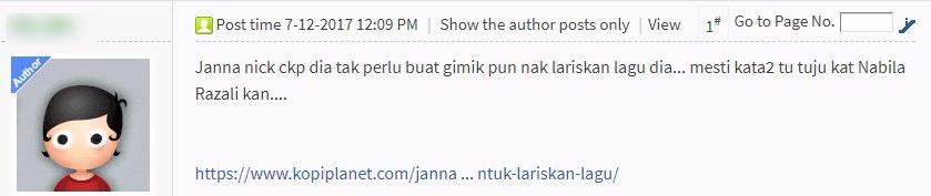 “Tuju Kat Nabila Razali Ke??” -Akui Tak Perlu Gimik Untuk Lariskan Produk, Janna Nick Dikatakan Sindir Penyanyi Baru?