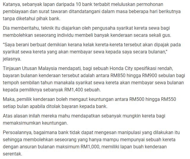 WOW Gaji RM3,000 Tetapi Miliki 8 Buah Honda City? Lelaki Ini Dedah Caranya, Bijak Betul!