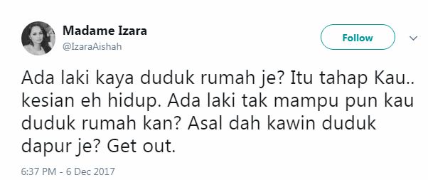 “Ada Laki Kaya Duduk Rumah Je??” -Kahwini Adib, Izara Aishah Bengang Dikatakan Hanya Goyang Kaki?