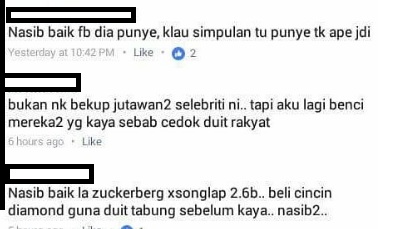 “Contohi Mark Zuckerberg,Orang Kaya Yang Lupa Dia Kaya”-Posting Simple Ini Mendapat Respond Netizen Dengan Banyak Komen Lawak