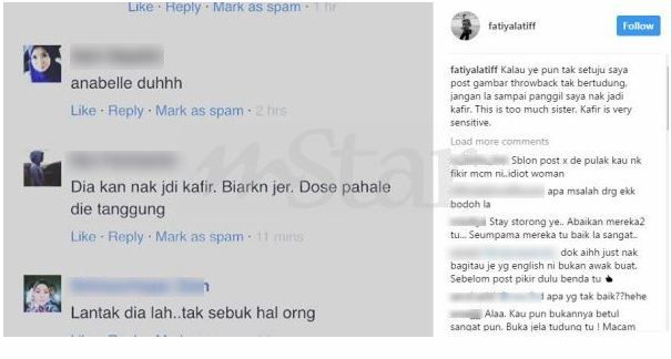 “Dia Kan Nak Jadi Kafir…” -Dikecam Throwback Gambar Tak Bertudung, Fathia Latiff Bengang Dituduh Kafir!